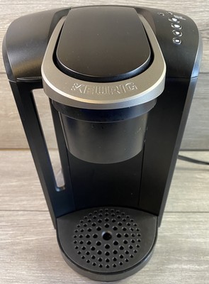 Single Serve Matte Black Coffee Maker 