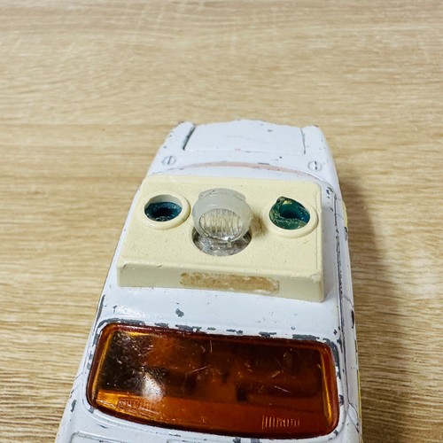 Jaguar XJ12 K66 Matchbox Superkings White Police Patrol Car - Picture 17 of 18
