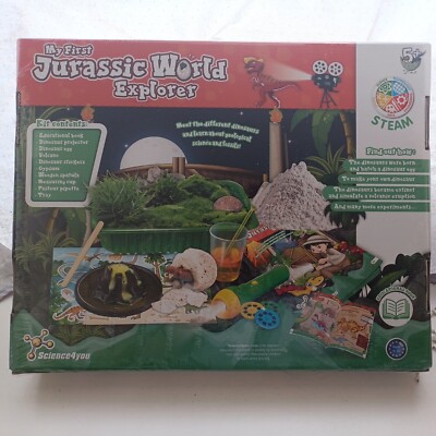 My First Jurassic World Explorer Explore the Jurassic Age 5+ Science4you
