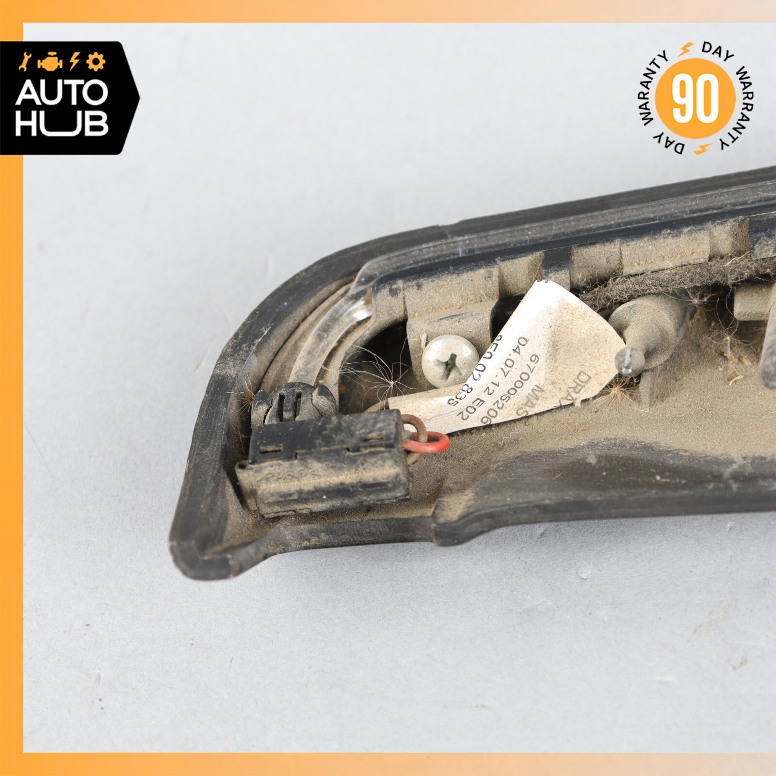 2014 Maserati Quattroporte M156 Left Side Dashboard Trim Wood OEM