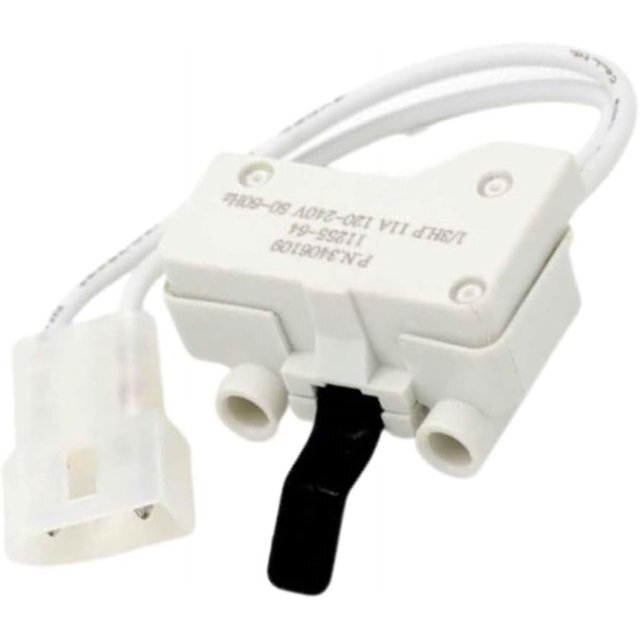 Interruptor de puerta de secadora 3406109 para Whirlpool Kenmore Sears Maytag Roper Estater