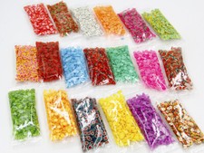 4PC 1:12 Scale Dollhouse Miniatures Fruit Slices Kitchen Decorate Clay Lot