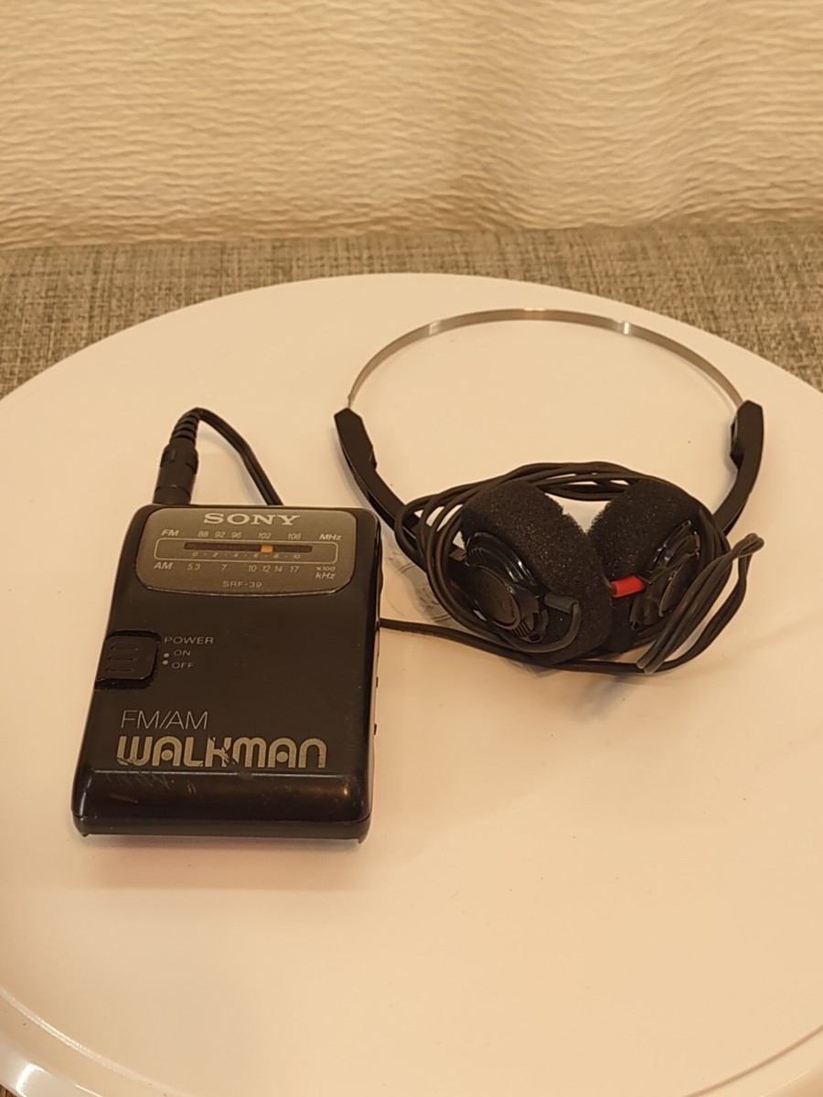 Vintage Sony SRF-49 FM/AM Walkman Radio Works - See Video | eBay