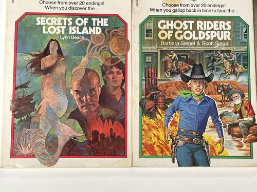 Twistaplot CYOA Paperback Books Lot x 8 Escape from Star System Tenopia - Picture 8 of 19