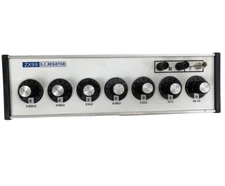 7 Dials DC Resistor Box Adjustable Decade Resistance Bridges Box 0.1~1111111.0Ω