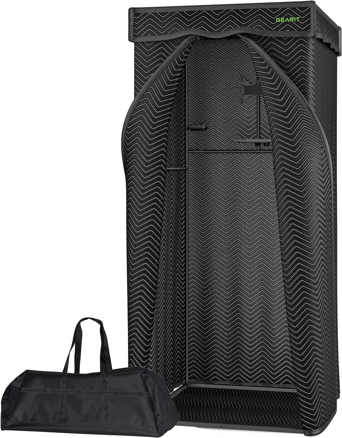Portable Vocal Recording Booth with Carry Bag, Utility Tray, Mobile Tablet Mount
