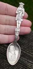 Ant. Shepard Mfg. Co. Sterling Independence Hall Philadelphia, PA Souvenir Spoon