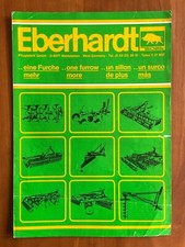 Eberhardt Bidell Pflüge Grubber Walzen Prospekt / Prospekt