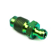 1x Green Titanium Bleed Nipple Screw for KTM 1390 Super Duke R Rear Caliper