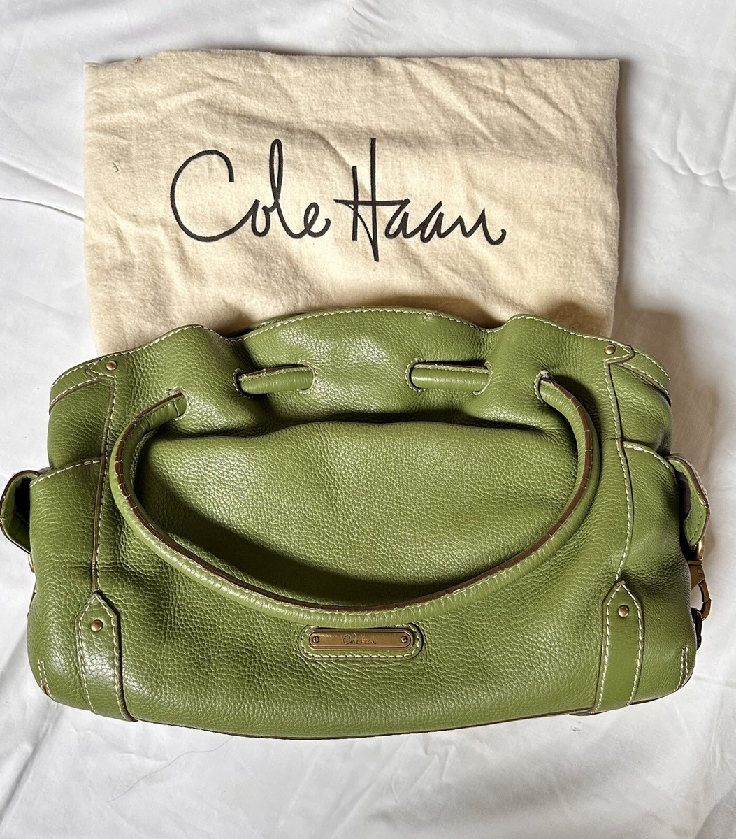 【美品】COLE HAAN グリーンのバッグ COLE HAAN 