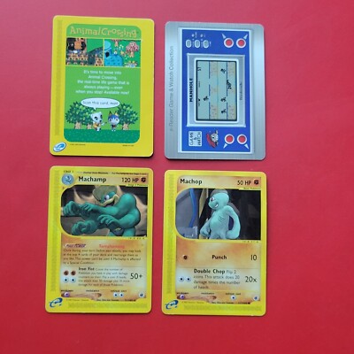 2002 Nintendo Pokemon E-Reader Sample Pack 4 Promo Cards 2002 Nintendo Pokemon E-Reader Sample Pack 4 Promo Cards