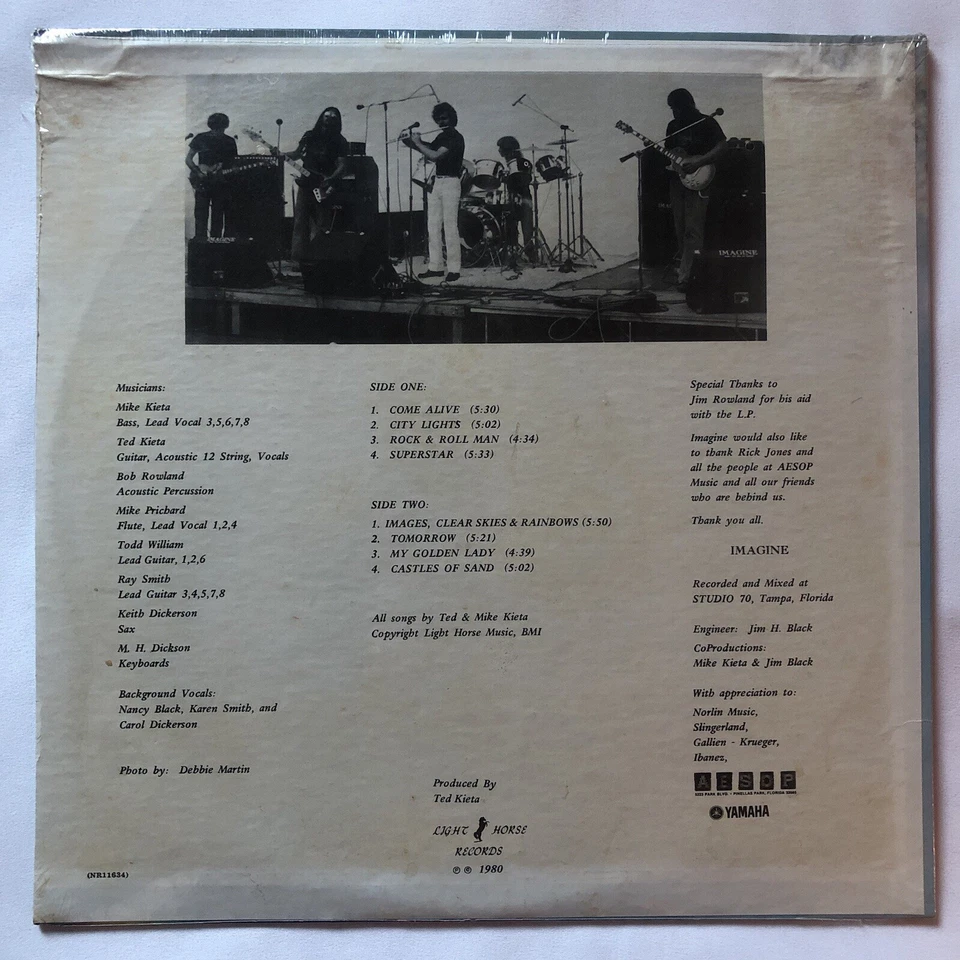 Private Press Prog Psych Hippie AOR Hard Rockin Original SEALED Imagine 2 LP Lot - Image 3 of 4