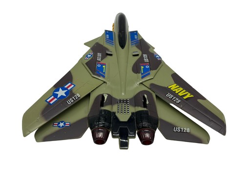 RARE Funrise 1995 US Navy Camouflage Camo Airplane US128 Lights & Sound Work - Picture 6 of 10