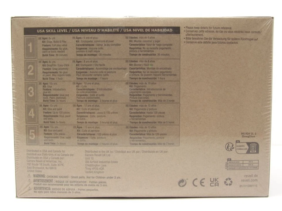 Pontiac Firebird 1970 Modellino Auto Kit Costruzione Plastica 1:25 Revell - Immagine 2 di 4