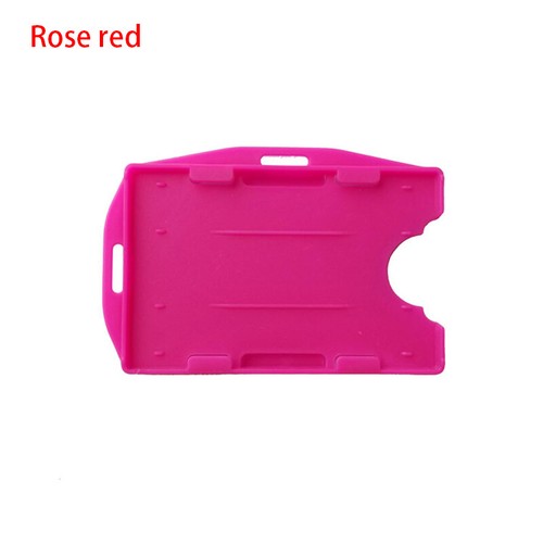 Double Sided Hard Plastic Badge Work ID Card Holder Protector Case Cover Supply - Picture 32 of 34