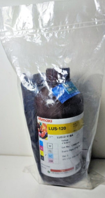 1x Mimaki LUS-120 UV Curing Tinte LUS12-Y-BA Yellow L2000186 - MHD 06/2022 OVP