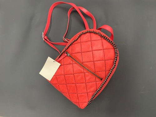 Stella McCartney hellrosa Falabella Shaggy Deer Mini-Rucksackkette - Bild 2 von 9