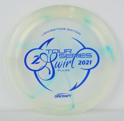 🥶️CLEAR🥶️ Discraft Z Swirl Pulse, Ledgestone 2021, 165g