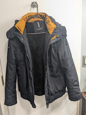 Baoluo Weilong Faux Fur Lined Microfiber Women's Winter Size M Jacket