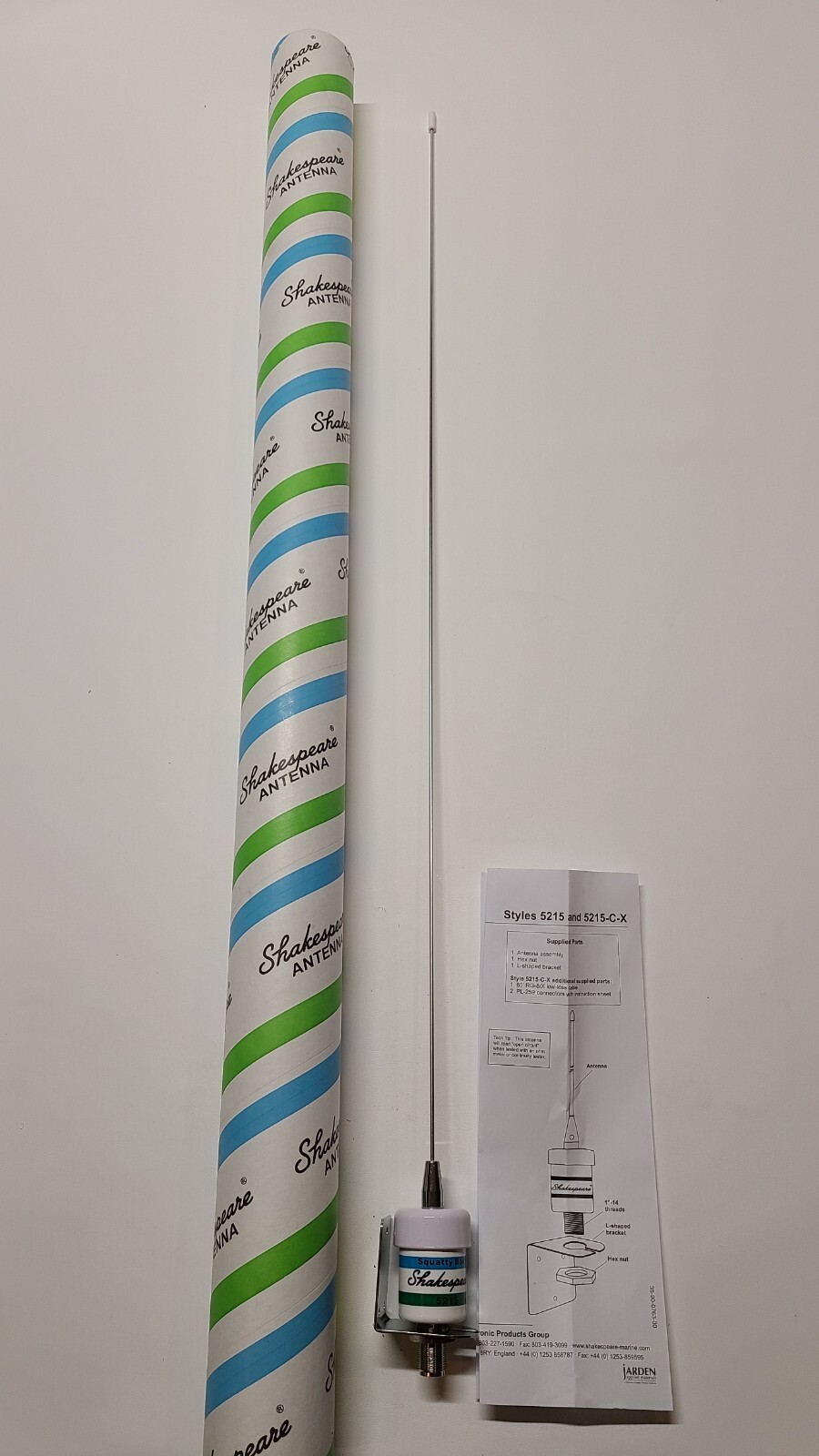 Shakespeare Vhf Antenna, 36", 3Db S/S Whip, Sailboat 5215 eBay