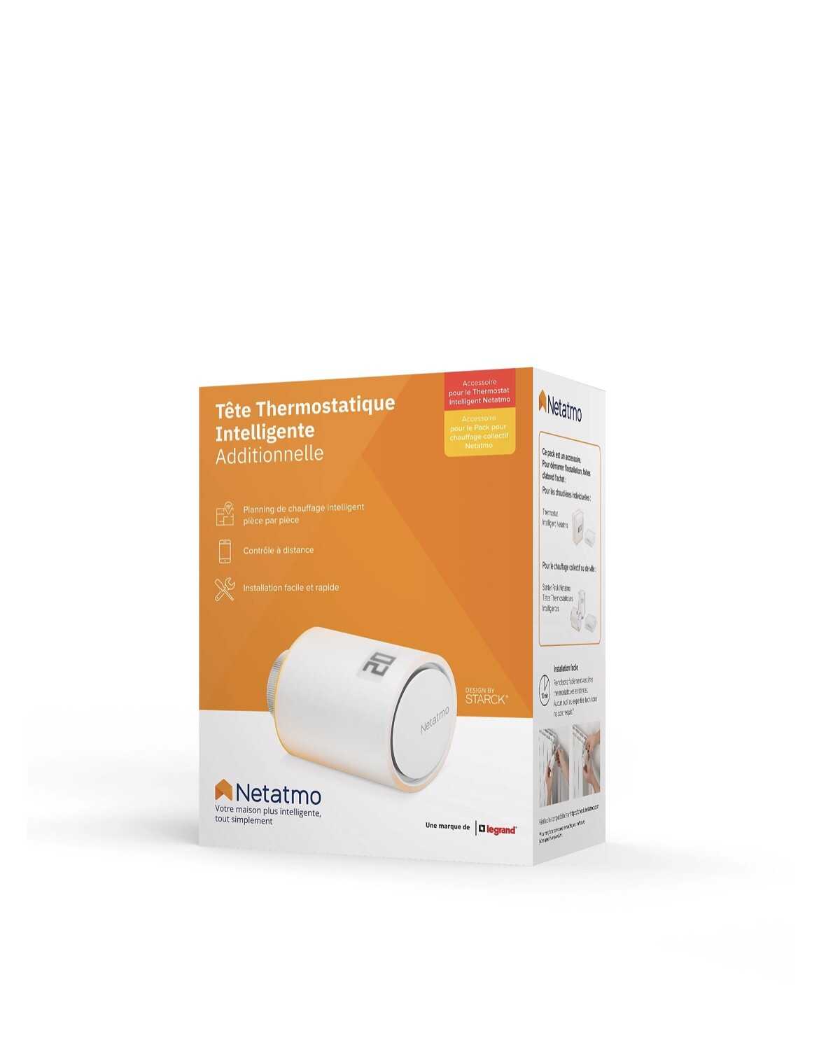 Tête Thermostatique Intelligente Netatmo pour un salon toujours à la bonne température