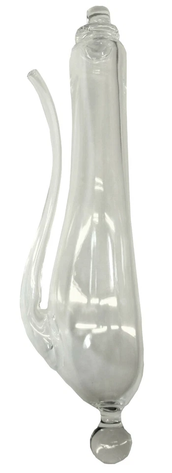 Barometer / Goethe Glas - handgemacht und mundgeblasen in transparent - AE 1109 - Bild 2 von 2