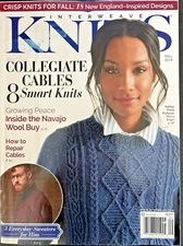 Interweave Knits Fall 2018 Collegiate Cables
