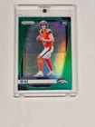 Bo Nix -2024 Panini Prizm - Rookies #309 Green Wave Prizm ROOKIE  (RC)