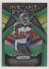 2017 Panini Prizm Instant Impact Green Prizm OJ Howard #10 7p8