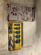 Vintage Craftsman No. 9-2082 10 Pc Power Wood...