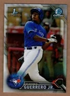 2016 Bowman Chrome Prospects Refractors #BCP55 Vladimir Guerrero Jr. #482/499