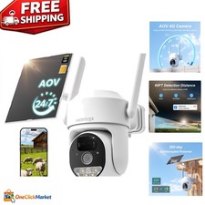 Advanced 4G LTE Outdoor Security Camera - Con...