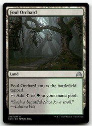 Foul Orchard 275/297 Shadows over Innistrad MTG Uncommon Land