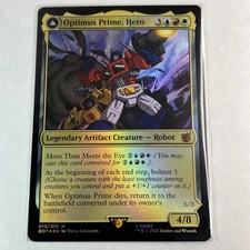 1x FOIL OPTIMUS PRIME, HERO - Transformers - MTG - Magic the Gathering
