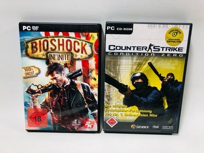 PC Spiele BIOSHOCK & COUNTE STRIKE Computer CD-ROM Spiele 2 Stück