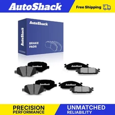 Front Rear Ceramic Brake Pad Set for 2011-2019 Ford Explorer 2009-2019 Ford Flex