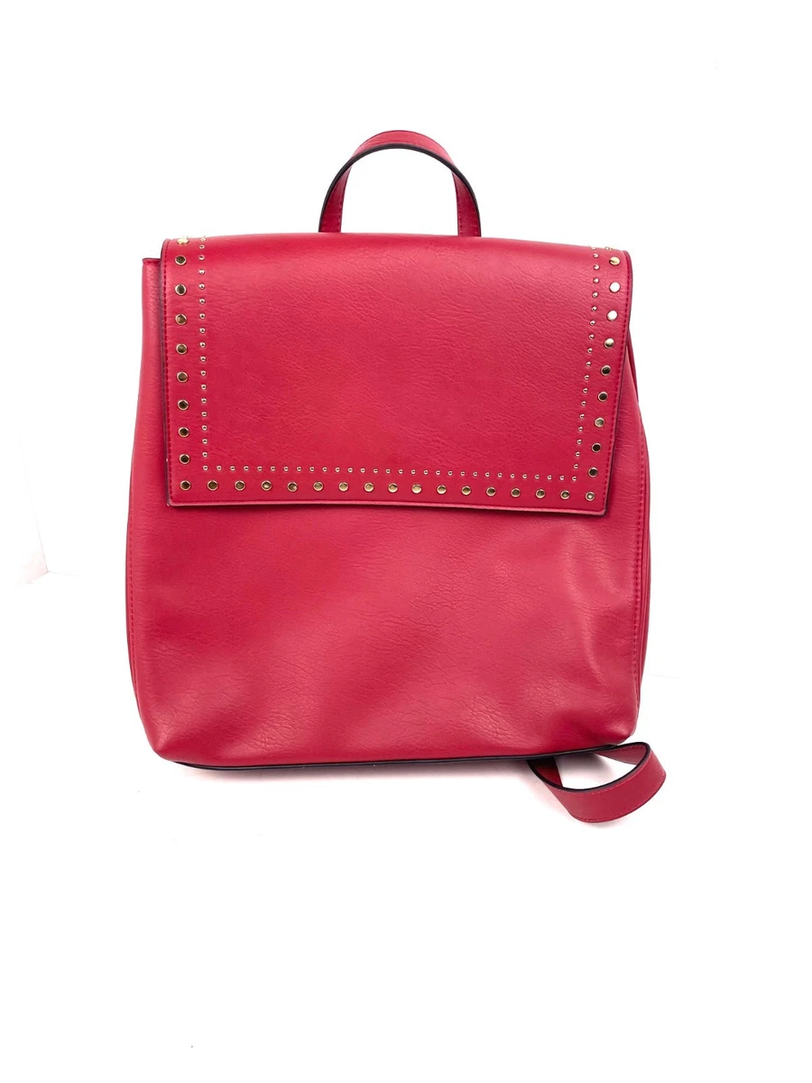 INC International Concepts Red Women’s Backpack with Front Zip Pocket INC International Concepts Backpacks for Women for sale | eBay main image 3