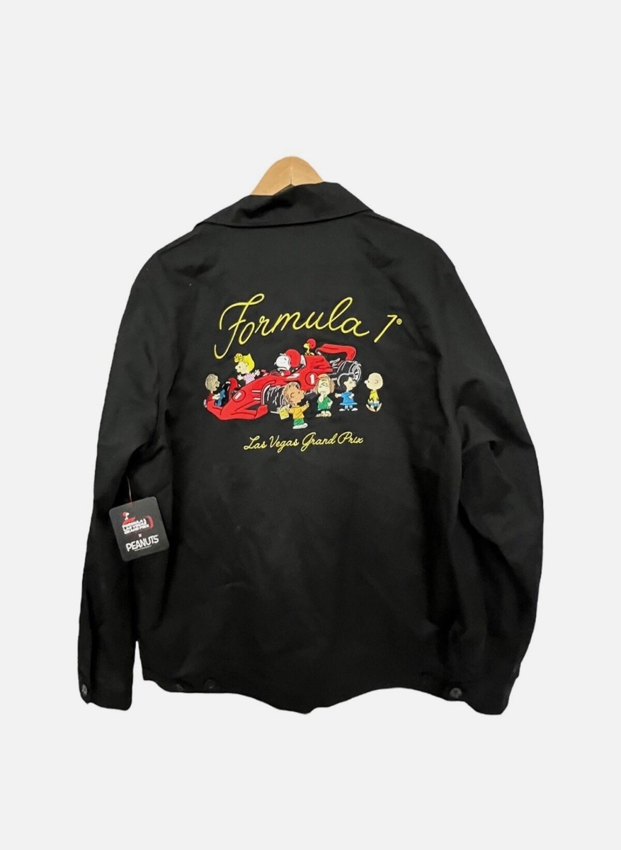 2025 Large F1 Formula One 75th PEANUTS F1 Collab Black Mechanic