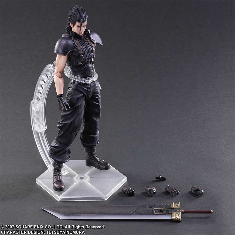 Play Arts Kai Crisis Core: Final Fantasy VII Zack Fair Square Enix