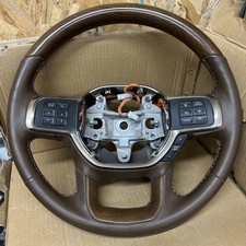 2019 2020 2021 2022 Ram Limited Heated Steering Wheel Brown 2500 3500 Oem 2019 2020 2021 2022 Ram Limited Heated Steering Wheel Brown 2500 3500 Oem