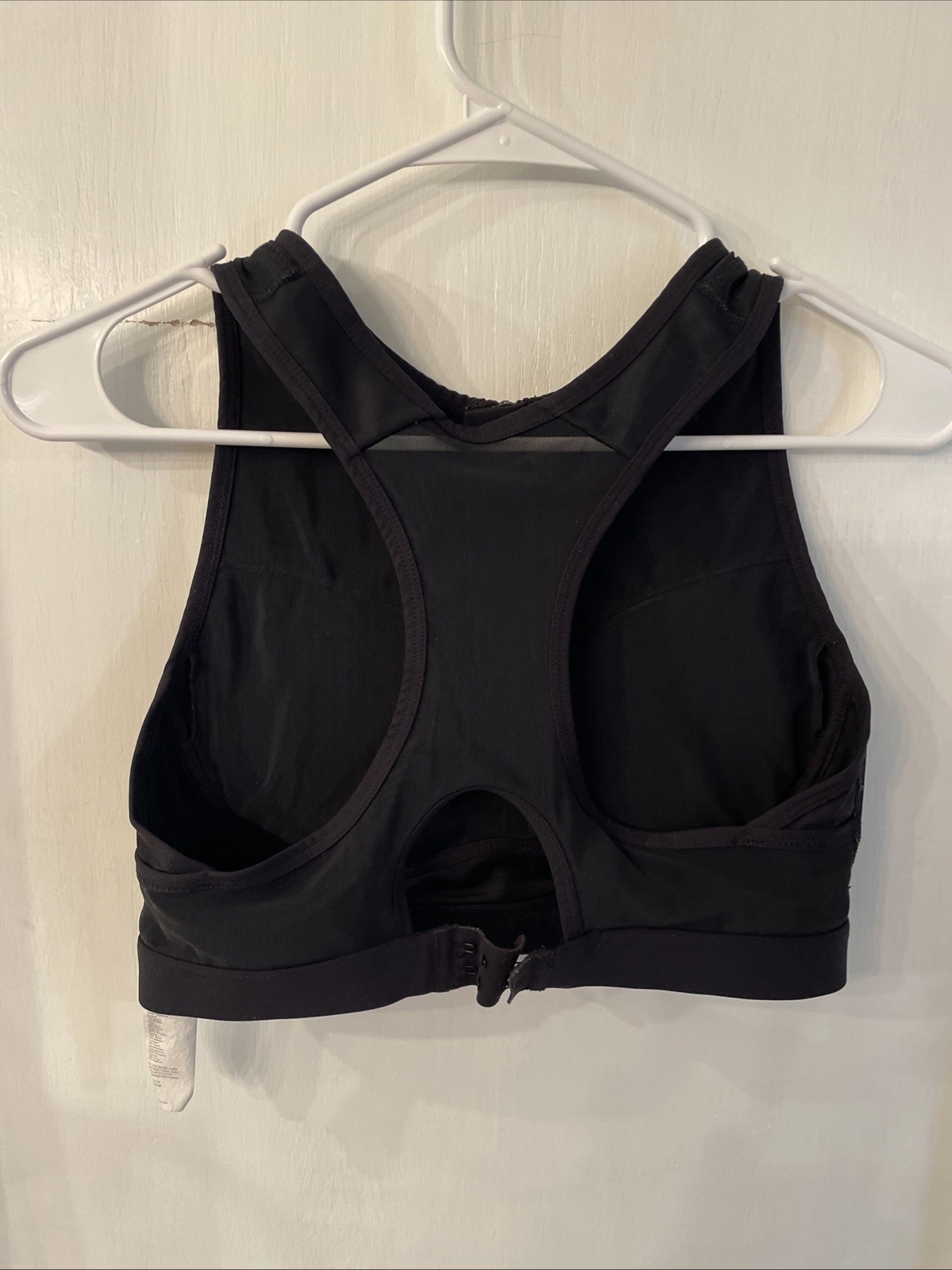 Fabletics Black Blare Zip Front High Impact Sport… - image 2