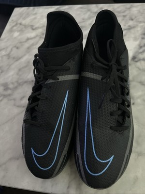 Nike Phantom GT2 Academy Soccer Shoes DC0800 004 DF IC Black Iron Grey Mens 6.5