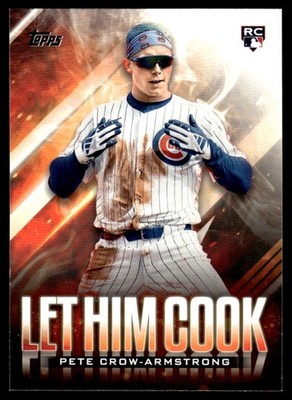 2024 Topps Update Let Him Cook Pete Crow-Armstrong Chicago Cubs #LHC-18