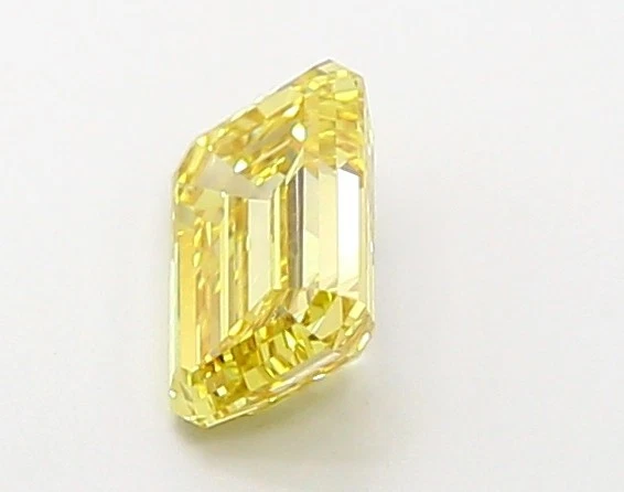 .91 Ct Fancy Intense Yellow VS1 6.67-4.64*3 mm IGI Certified Lab Grown Diamond - Image 3 of 4