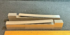 ( 2 ) STEEL WOODWORKERS BENCH DOGS - 8 7/8" LONG X 1.5" X .75"