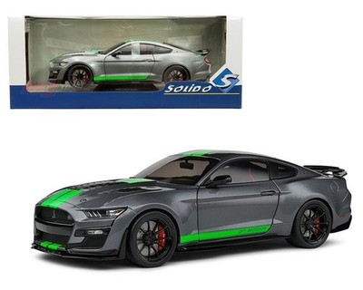 SOLIDO 2020 FORD SHELBY MUSTANG GT 500 1/18 DIECAST CARBONIZED