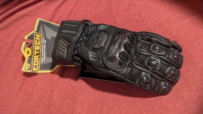 cortech revo sport rr gloves women's medium motorcycle gloves