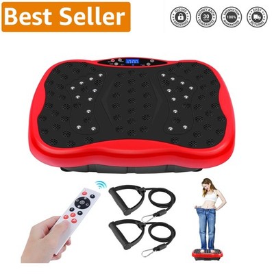 Compact Vibration Plate for Lymphatic Drainage & Muscle Relaxation - 120 Speeds