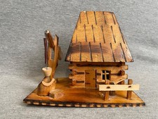 Vintage Handmade Wood Cabin Lodge Nature Decor