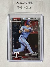 2026 Topps Series One-Diamante Corey Seager #96 Texas Rangers Baseball